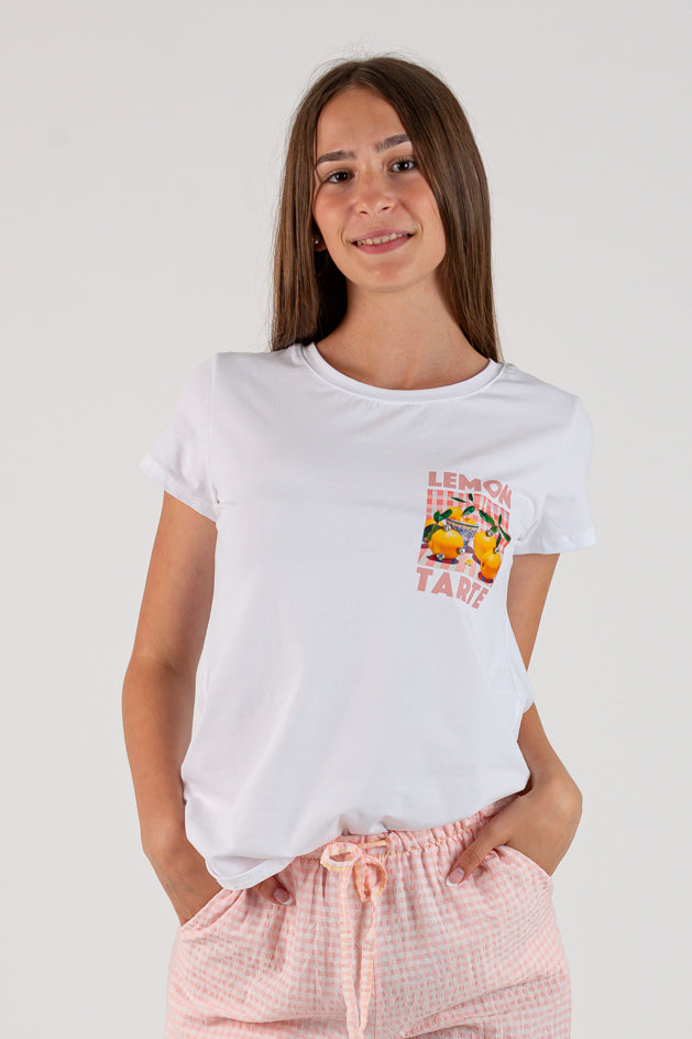 Camiseta manga corta LEMON