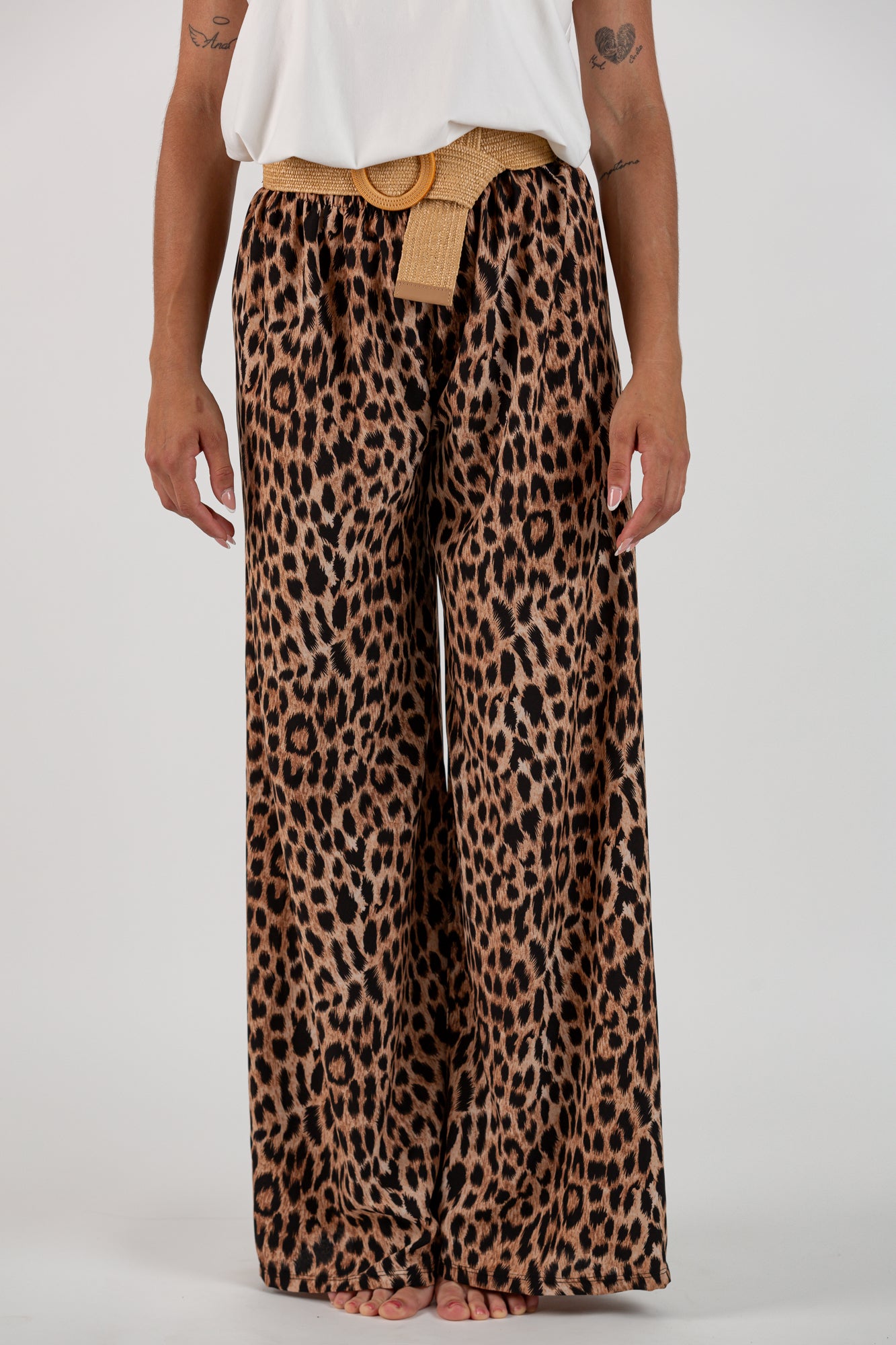Pantalon animal print