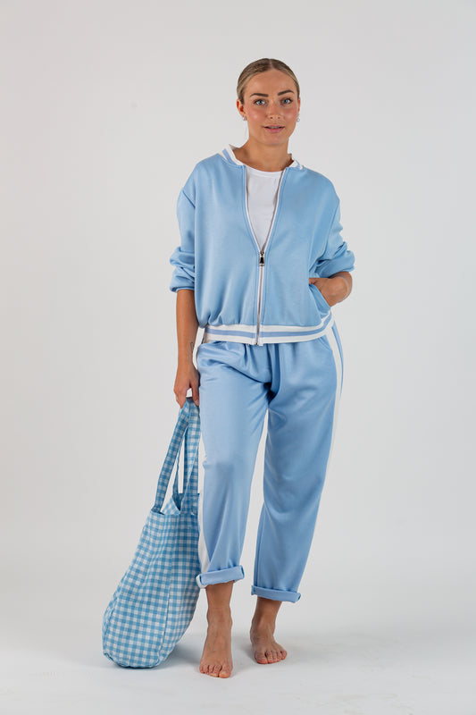 Bolsa TOTE vichy azul