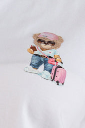 Camiseta osito rosa