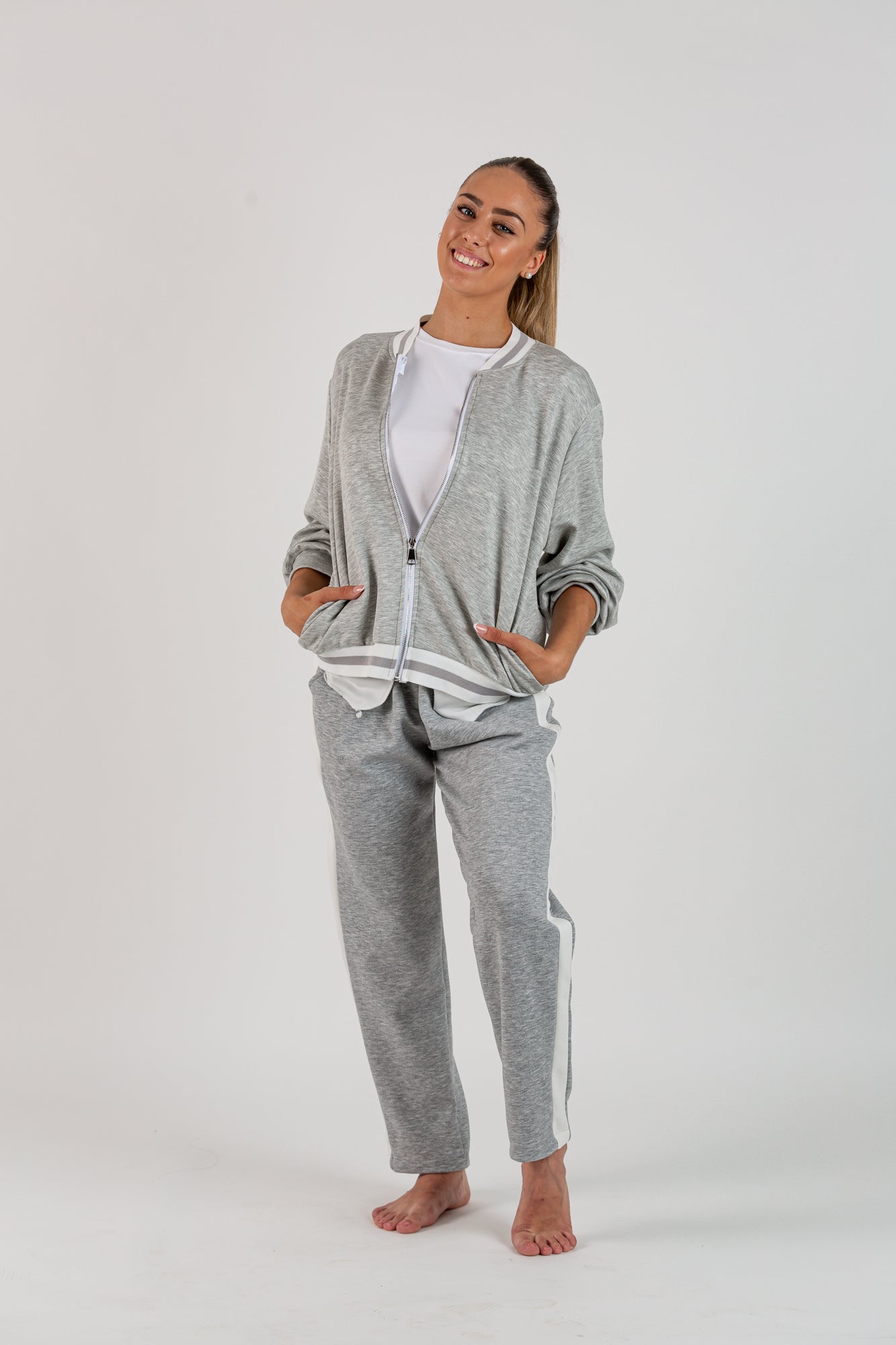 Chandal Gris Raya