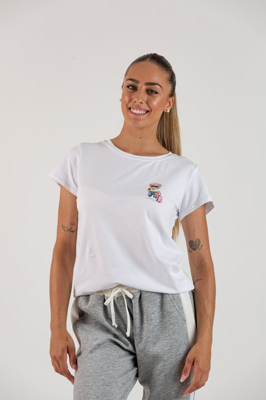 Camiseta osito rosa